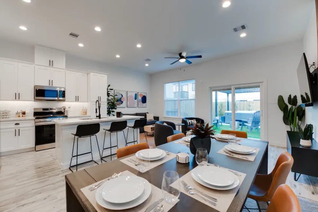 Serene Haven dining room