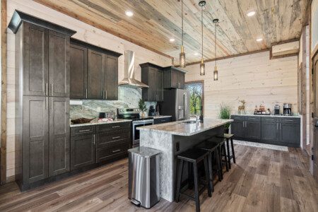 rooftop retreat gatlinburg kitchen overview