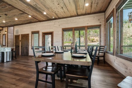 rooftop retreat gatlinburg open dining entry