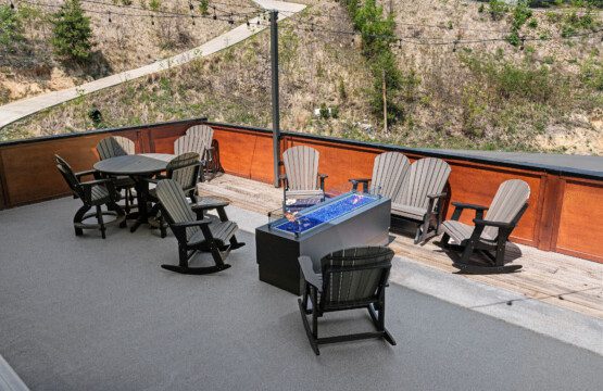 rooftop retreat gatlinburg rooftop deck wide